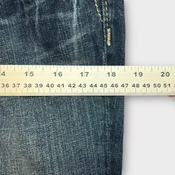 Miss Me Jeans Women 27 Bootcut Embellished Distressed Whiskering Bling NWT bling - Picture 10 of 16